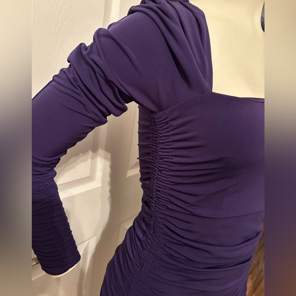 Laundry by design ruched mini dress 2 - Picture 4 of 6